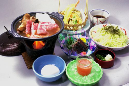 取材時の「冬の西多摩にぎわい御膳」 1,980円(税抜)