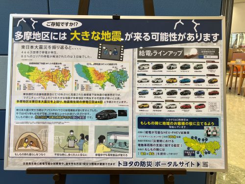 「給電機能設定車」のラインナップが非常に充実しているのも、トヨタ車の特徴。停電時に車が電源として使用できれば、どれだけありがたいか